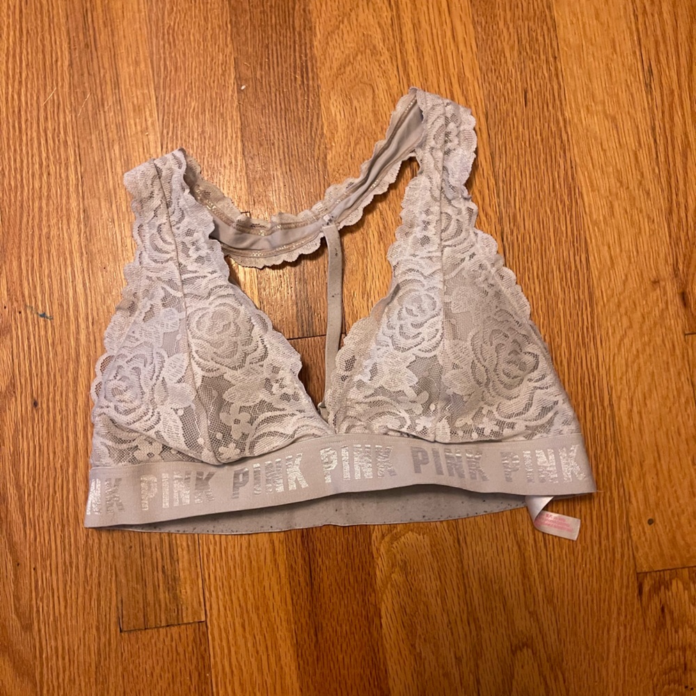 PINK lace Bralette